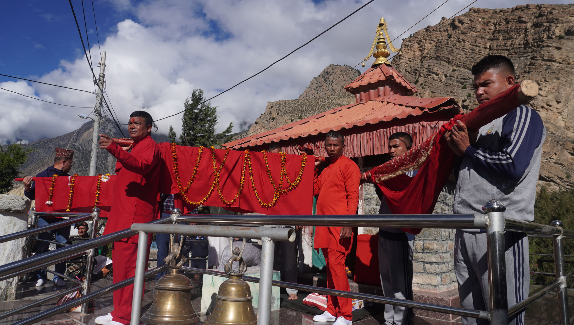 आश्विन शुक्ल सप्तमी : पूजा कोठा एवं दसैँ घरमा भित्र्याइयो फूलपाती