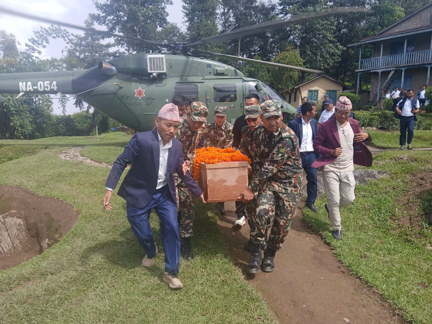 जेनजी शहीद कुलुङको शव परिवारलाई बुझाइयोे