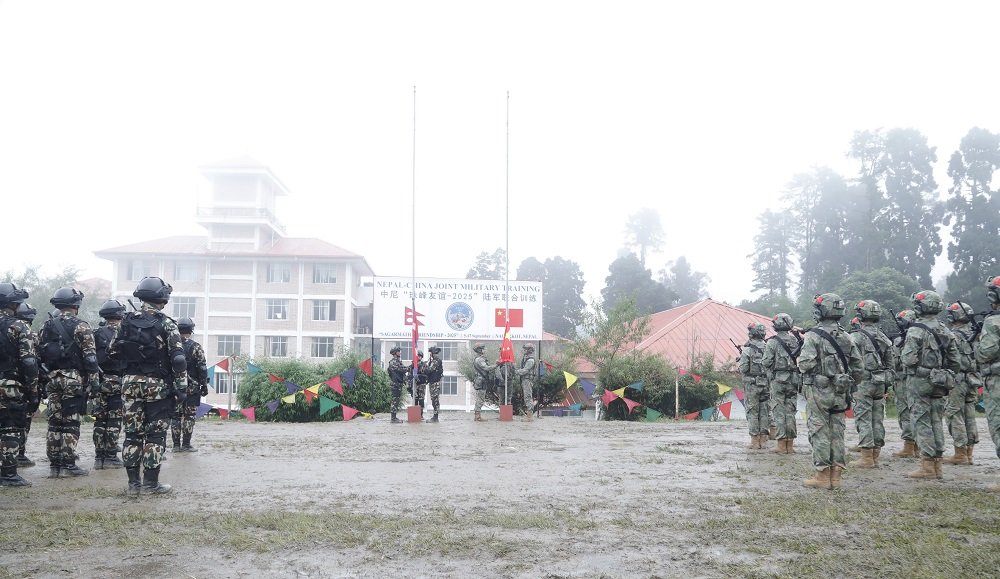 नेपाली सेना र चीनको जनमुक्ति सेनाबीच संयुक्त अभ्यास