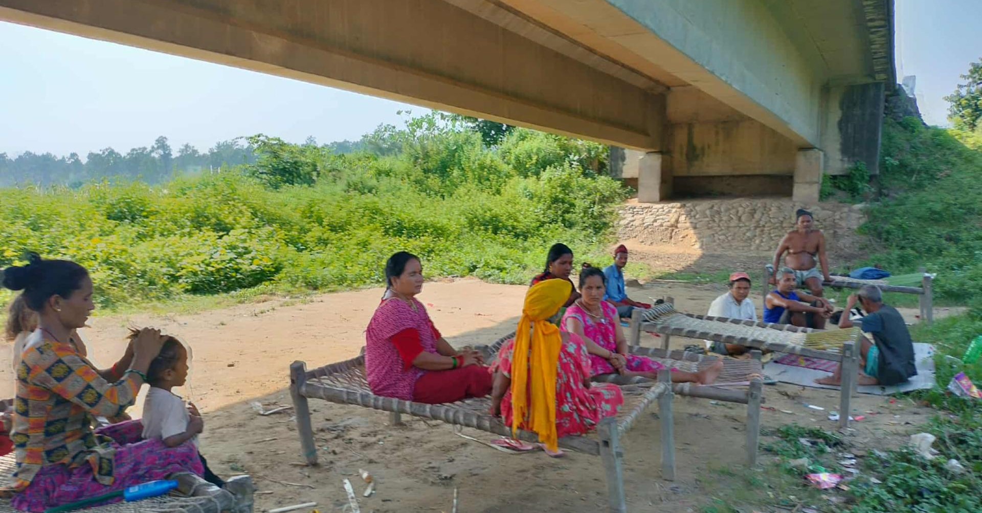 वनहराका भूमिहीनलाई छोएन दशैंले