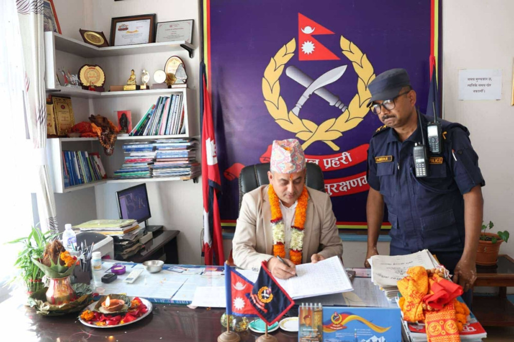 ललितपुर प्रहरी परिसर प्रमुखमा एसएसपी बोगटी