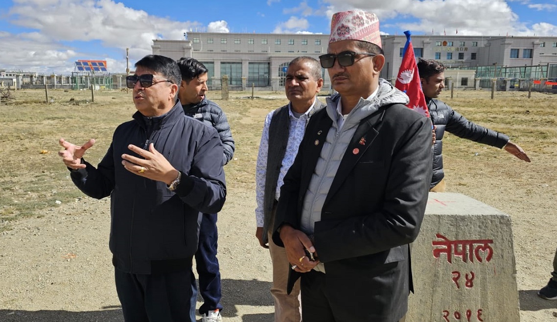 कोरोला नाका स्तरोन्नति गरी व्यवस्थित रुपमा सञ्चालन गर्न अध्यक्ष ढकालको आग्रह