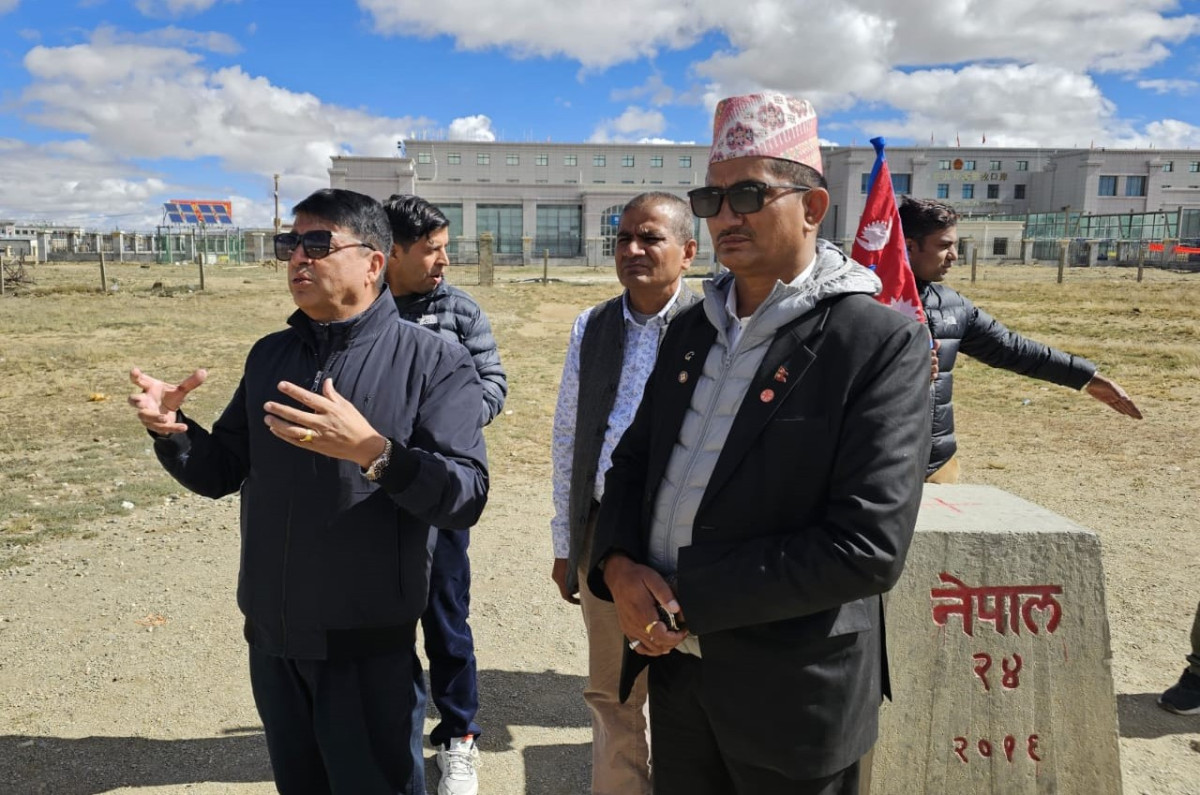 कोरला नाका स्तरोन्नति र व्यवस्थित गर्न महासंघ अध्यक्ष ढकालको आग्रह