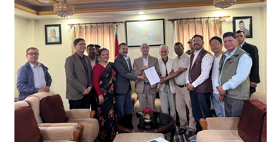 सङ्घ, संस्थालाई नागरिक समाज संस्था सहजीकरण प्राधिकरणमार्फत व्यवस्थित गर्न गृहमन्त्रीसमक्ष माग
