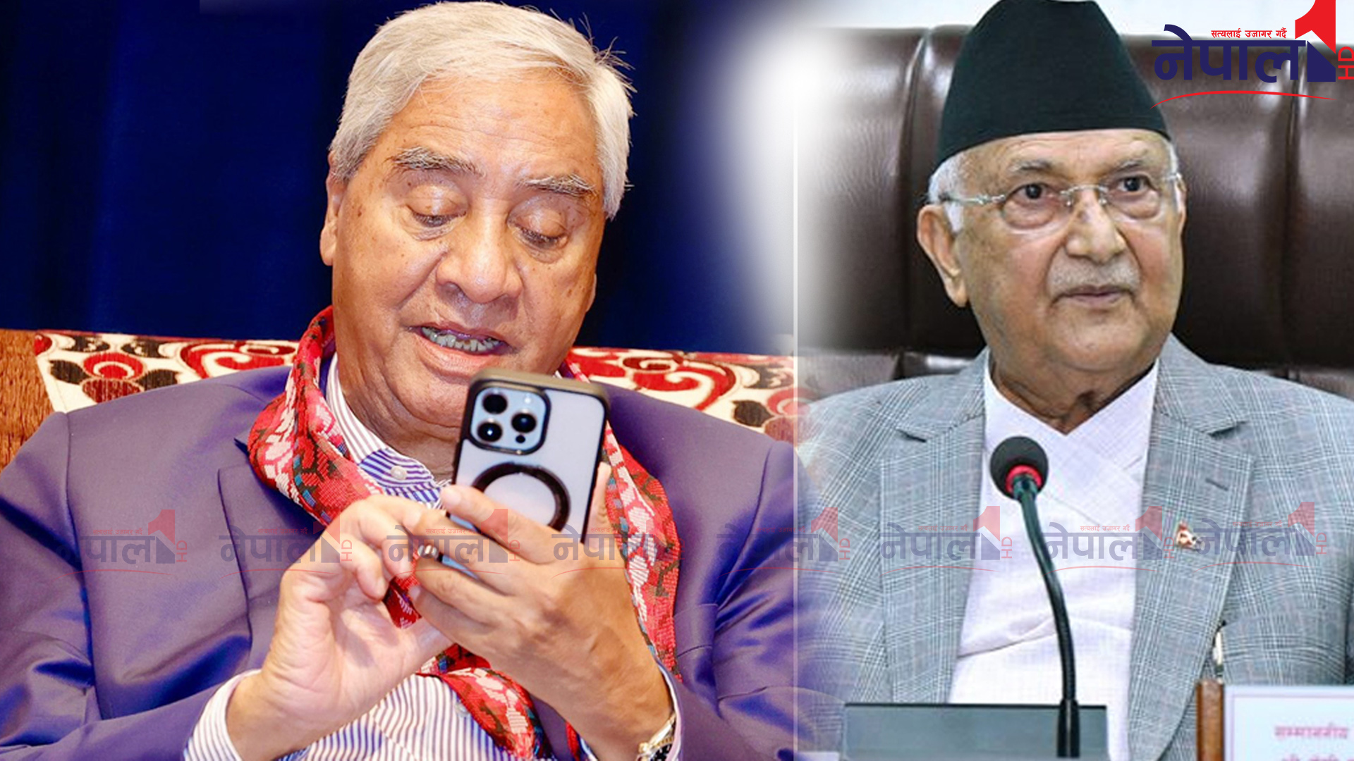 ओलीलाई देउवाको फोन-सामाजिक सञ्जाल बन्द गर्ने निर्णय फिर्ता गर्न आग्रह