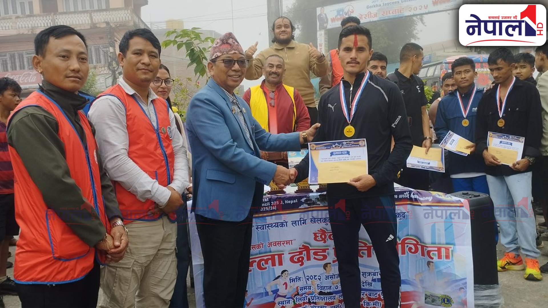 छैटौँ खुला दौड प्रतियोगिताको उपाधि नेपाली सेनाका कमललाई