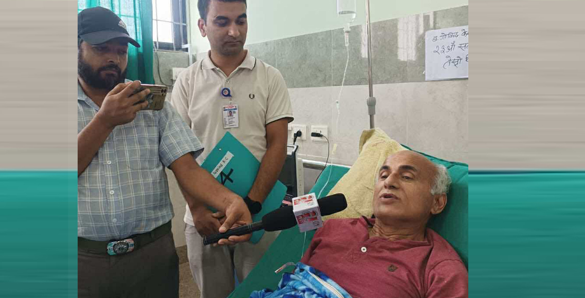 डा. गोविन्द केसीले तोडे अनसन
