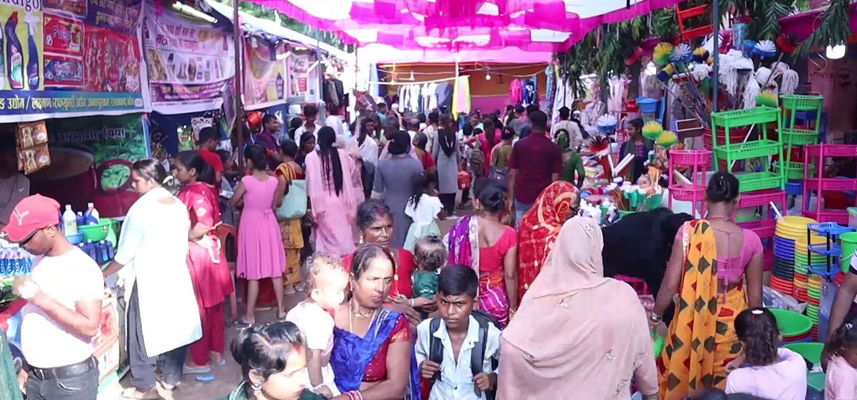 जनकपुरधाममा दसैंको अवसर पारेर सस्तो बजार सञ्चालन