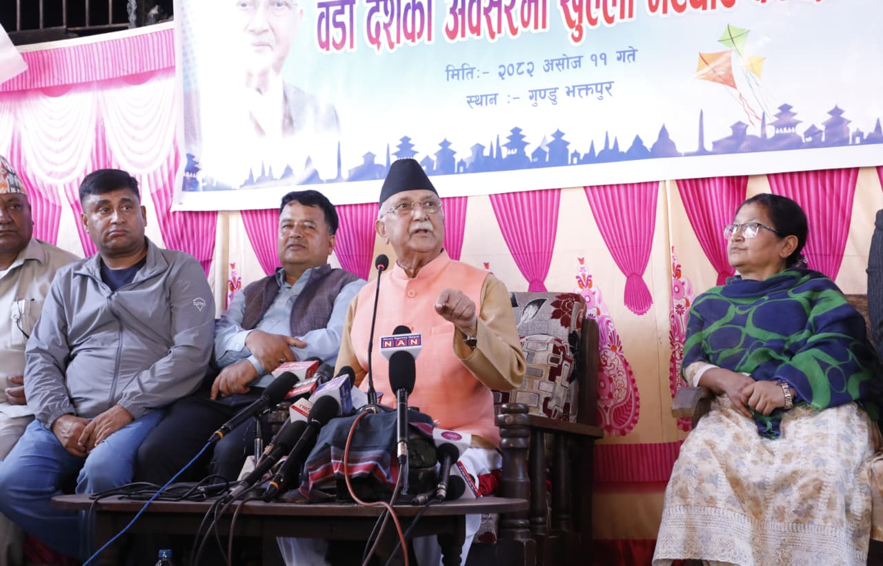अहिले देशको पक्षमा बोल्यो कि झोलेको ट्रेन्ड चलाइन्छ : ओली