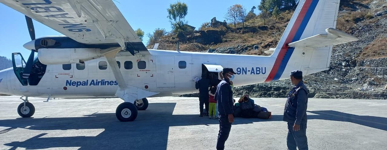 चार महिनापछि रारा विमानस्थलमा उडान