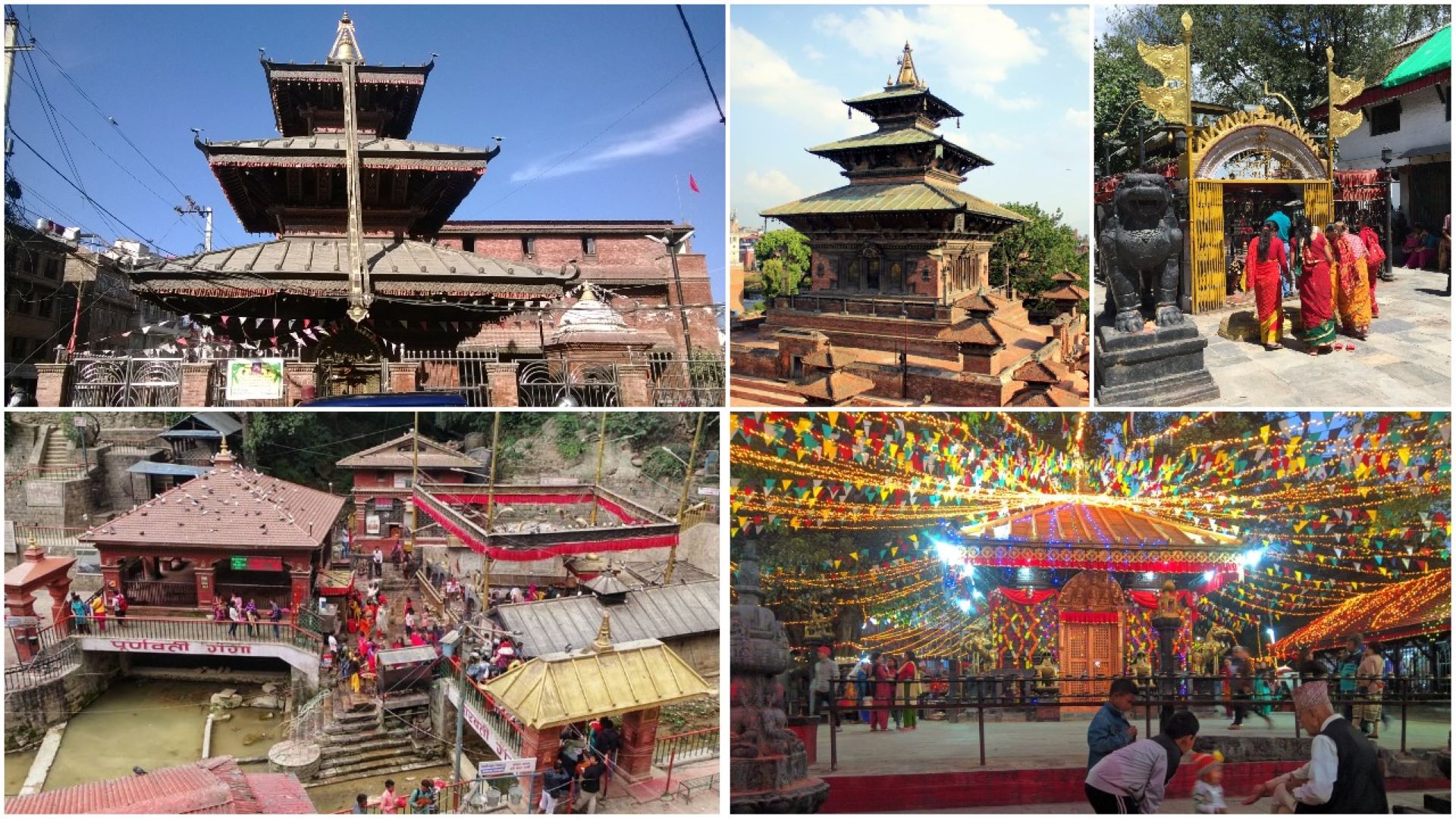 नवरात्र नजिकिएसँगै सिँगारिँदै काठमाडौँका शक्तिपीठहरु