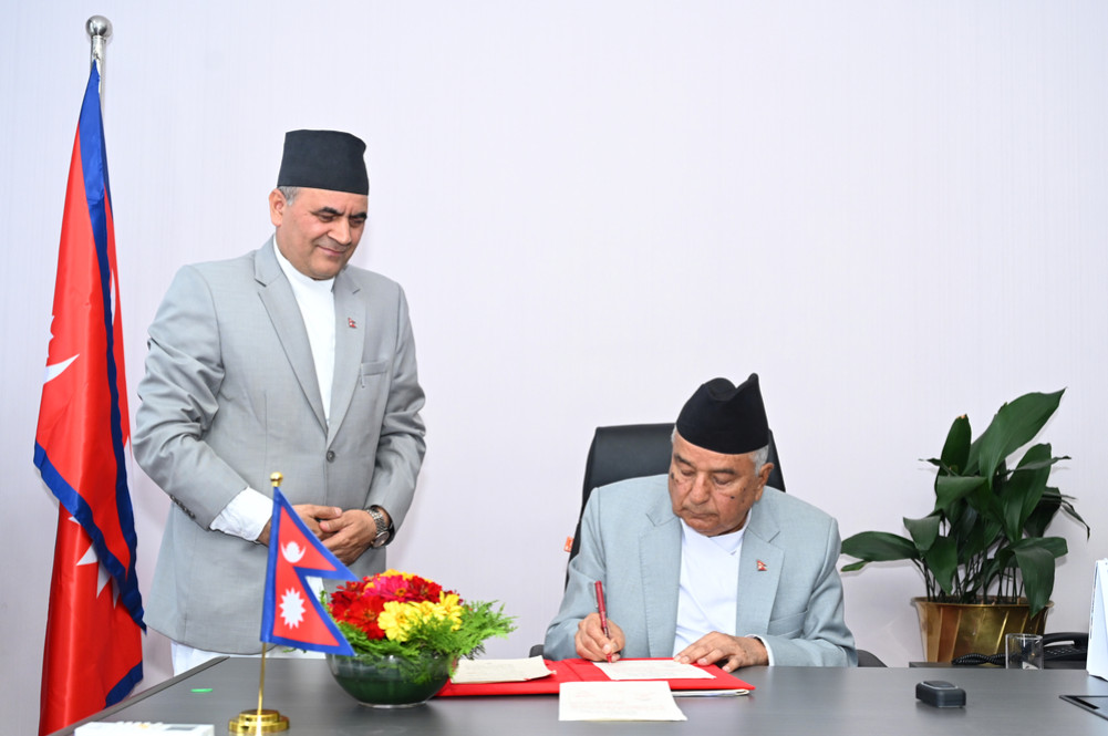 राष्ट्रपतिबाट नागरिकतासम्बन्धी विधेयक प्रमाणीकरण