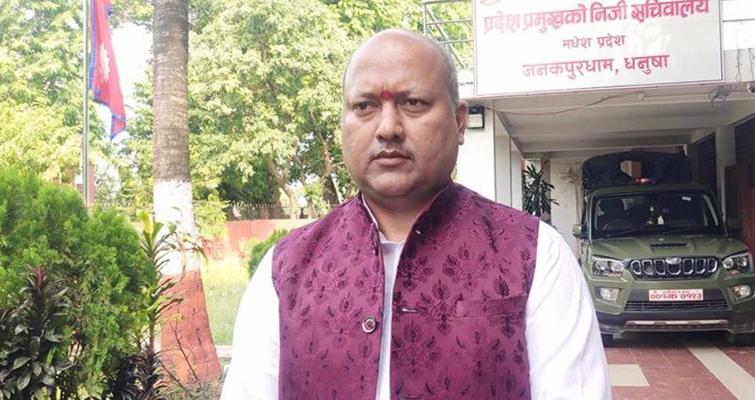 अन्तरिम सरकार बनेपछि मधेसका मुख्यमन्त्रीको फेरियो बोली : राजीनामा दिएको छैन