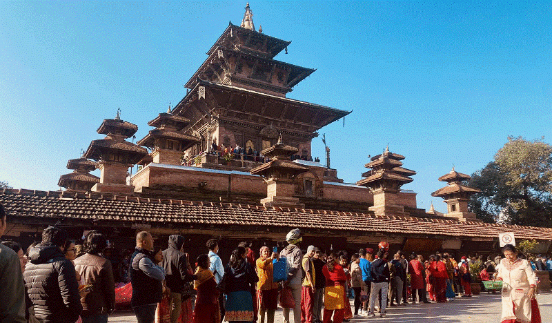 तलेजु भवानीलाई दसैँ घर भित्र्याउँदै तुलजा यात्रा सम्पन्न