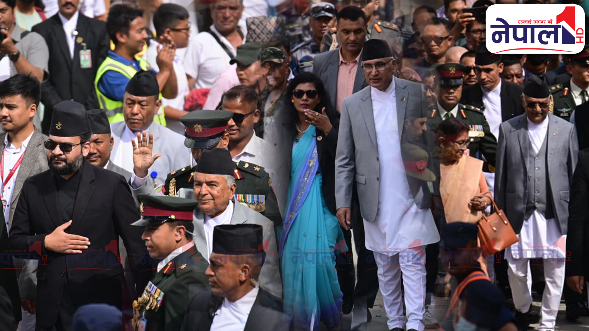 इन्द्रजात्रामा भीआईपीहरूको उपस्थिति (तस्बिरहरू)