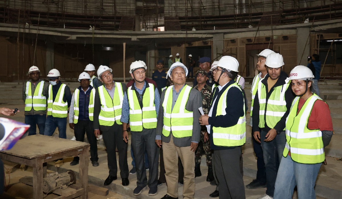 समयमै संसद भवन निर्माण नसकिए जरिवाना तिराउने मन्त्री घिसिङको चेतावनी