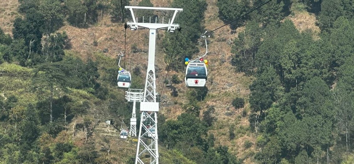 मनकामना केबलकार तीन दिन बन्द गरिने