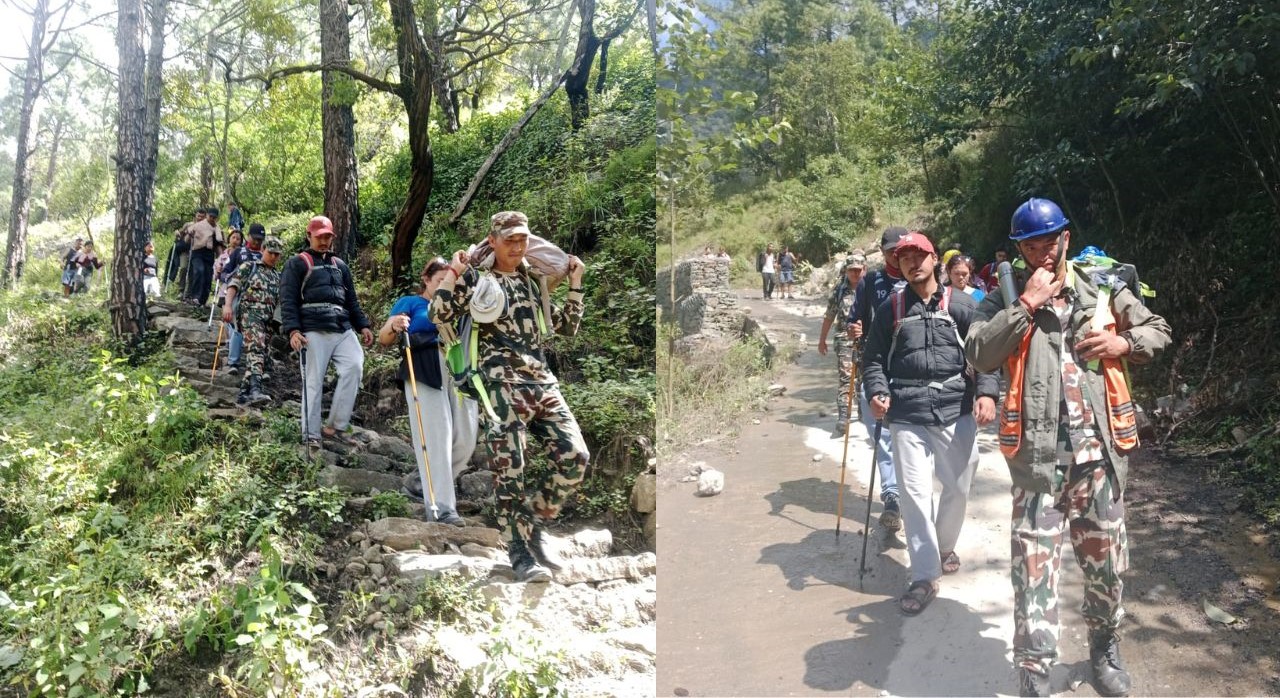 लाङटाङ यात्राका क्रममा बेपत्ता चार जना अझै भेटिएनन्, १२ जनालाई स्याफ्रुबेशी ल्याइयो