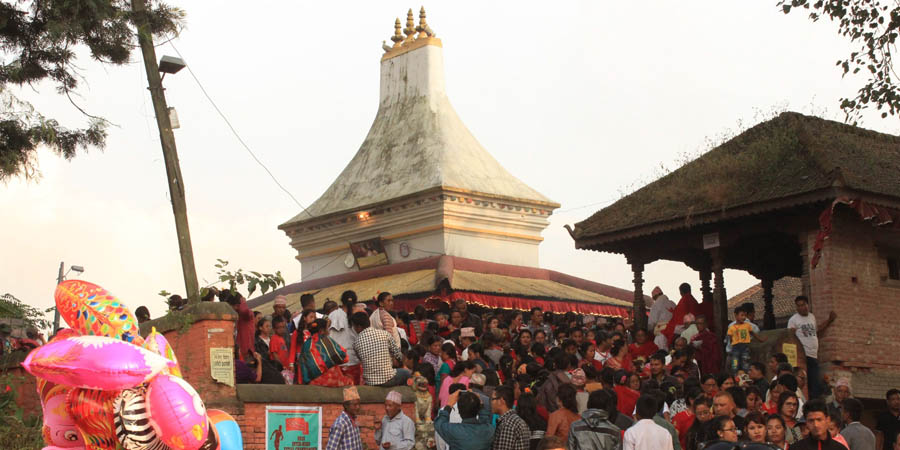 ब्रह्मायणी जात्रा : बिहानैदेखि भक्तजनको भीड
