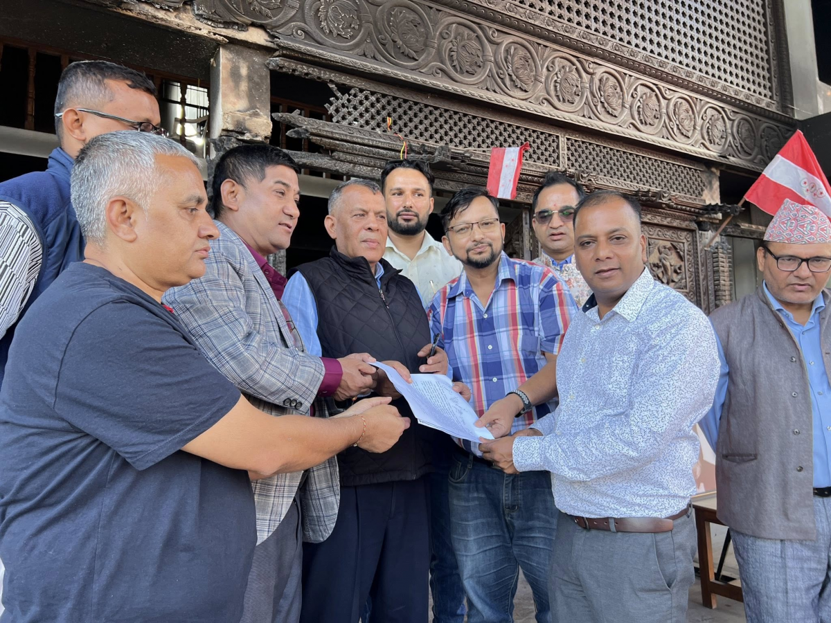 कांग्रेस महाधिवेशन माग गर्दै ध्यानाकर्षण पत्र