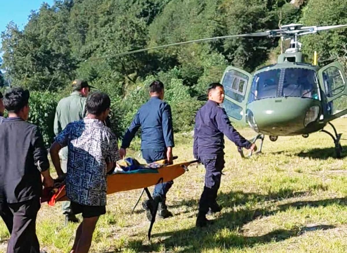 सुत्केरीको हवाई उद्धार