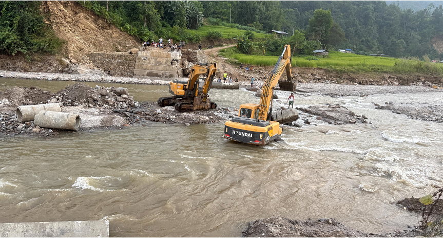 मेची राजमार्गको वैकल्पिक मार्ग अझै सञ्चालनमा आएन