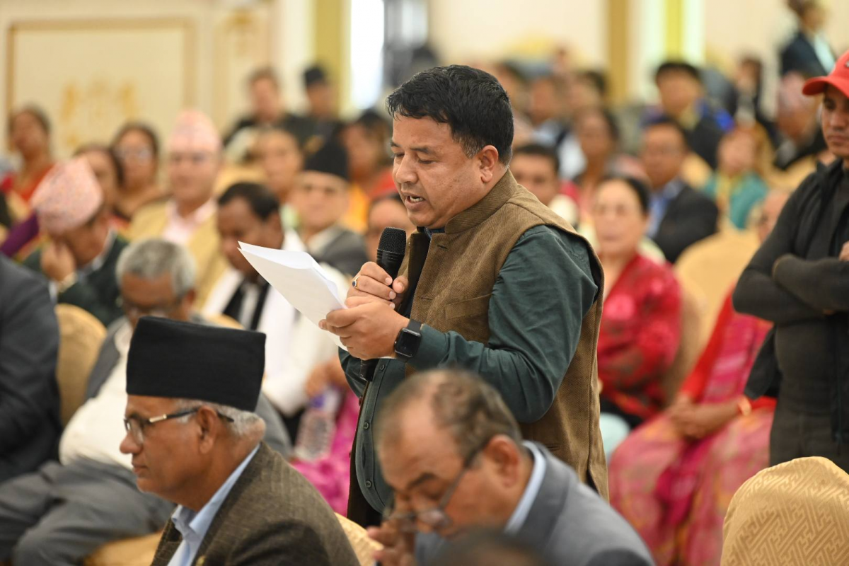 महेश बस्नेतले भने–जेनजी आन्दोलनको मलजल गर्नेलाई एमालेबाट बिदा गरौं