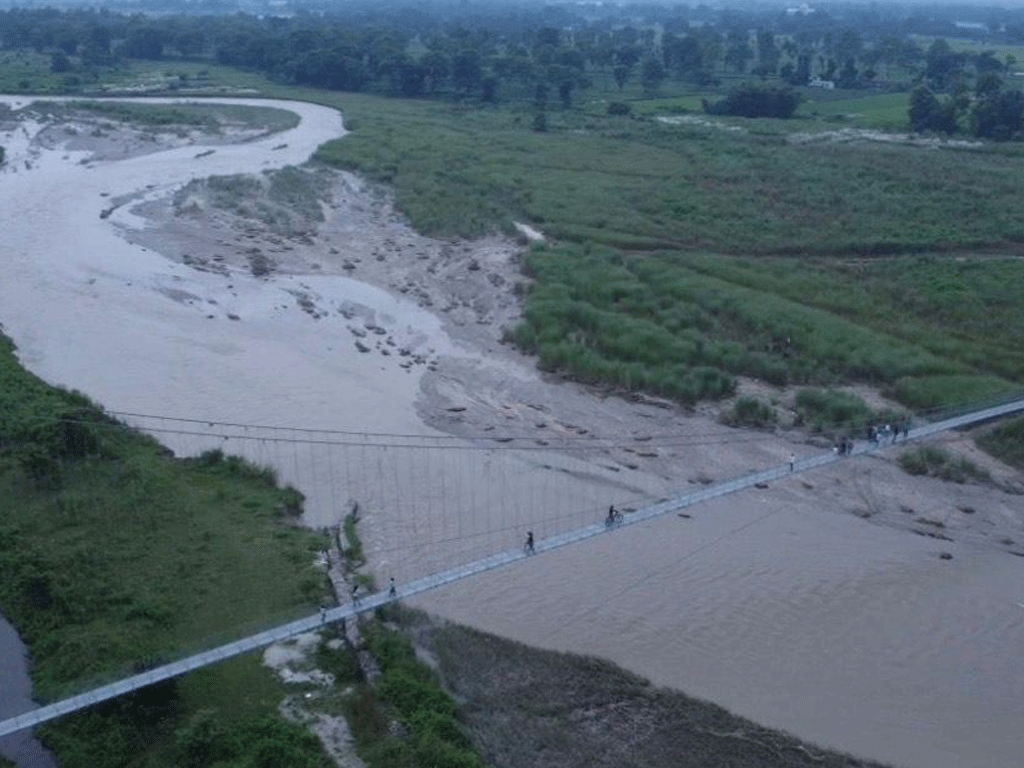 निन्दा खोलामा ‘मल्टिस्पान’ पुल निर्माण,स्थानीयलाई यात्रा सहज