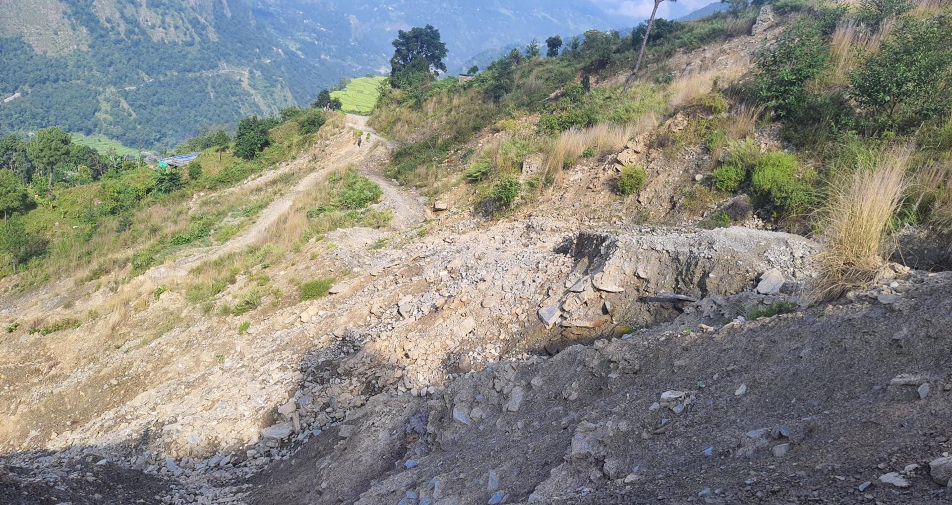 प्रदेश गौरबका दुई सडक योजनाको काम बढेन अगाडि