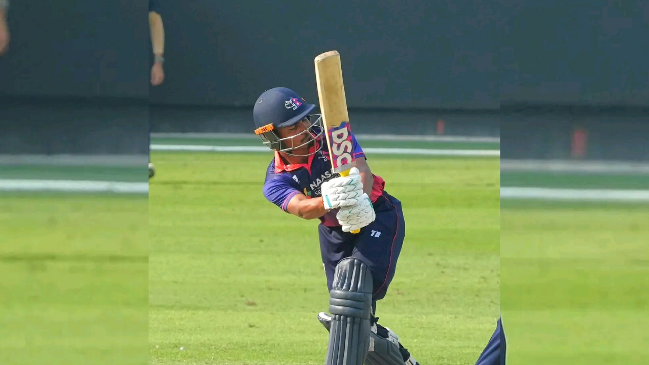 युएईविरुद्ध कप्तान रोहितको अर्धशतक