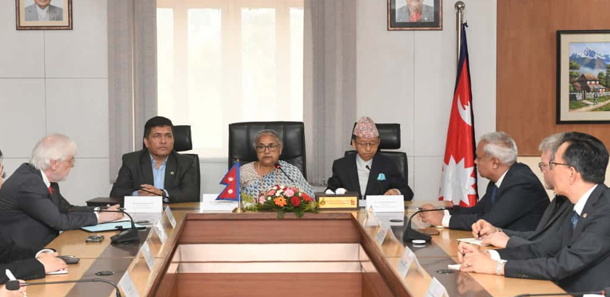 कूटनीतिक नियोग प्रतिनिधिसँग प्रधानमन्त्रीले भनिन्–नेपालको अवस्था सामान्य बनिसक्यो