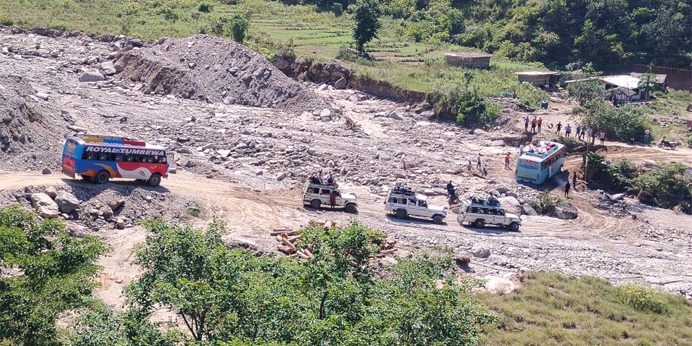 शनिबारदेखि अवरुद्ध तमोर कोरिडोर सडक सञ्चालनमा