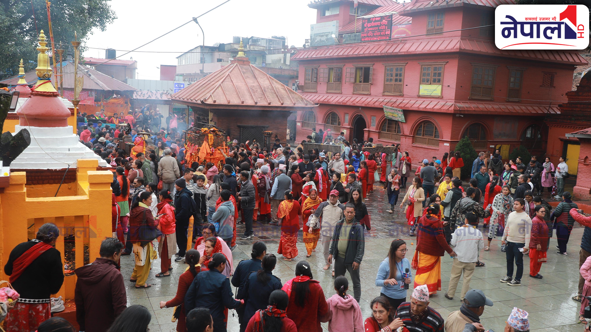 हरिबोधिनी एकादशीमा बुढानीलकण्ठमा भक्तजनको भीड (तस्बिरहरू)