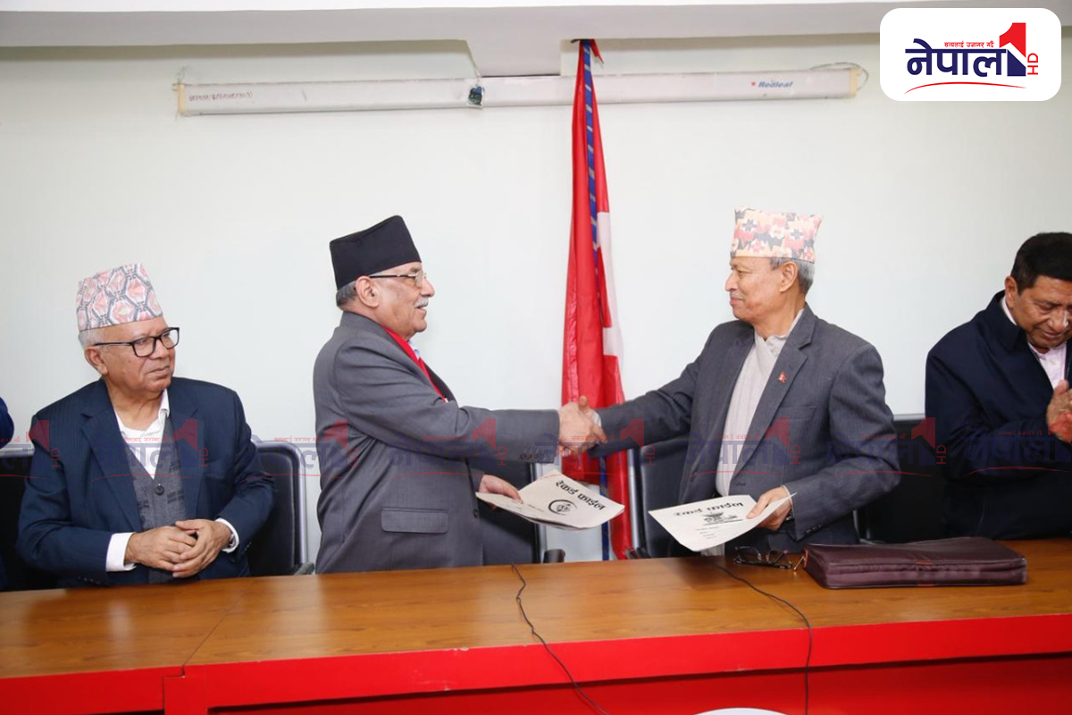 यस्तो छ प्रचण्ड–माधव र भीम रावलबीचको सात बुँदे सहमति