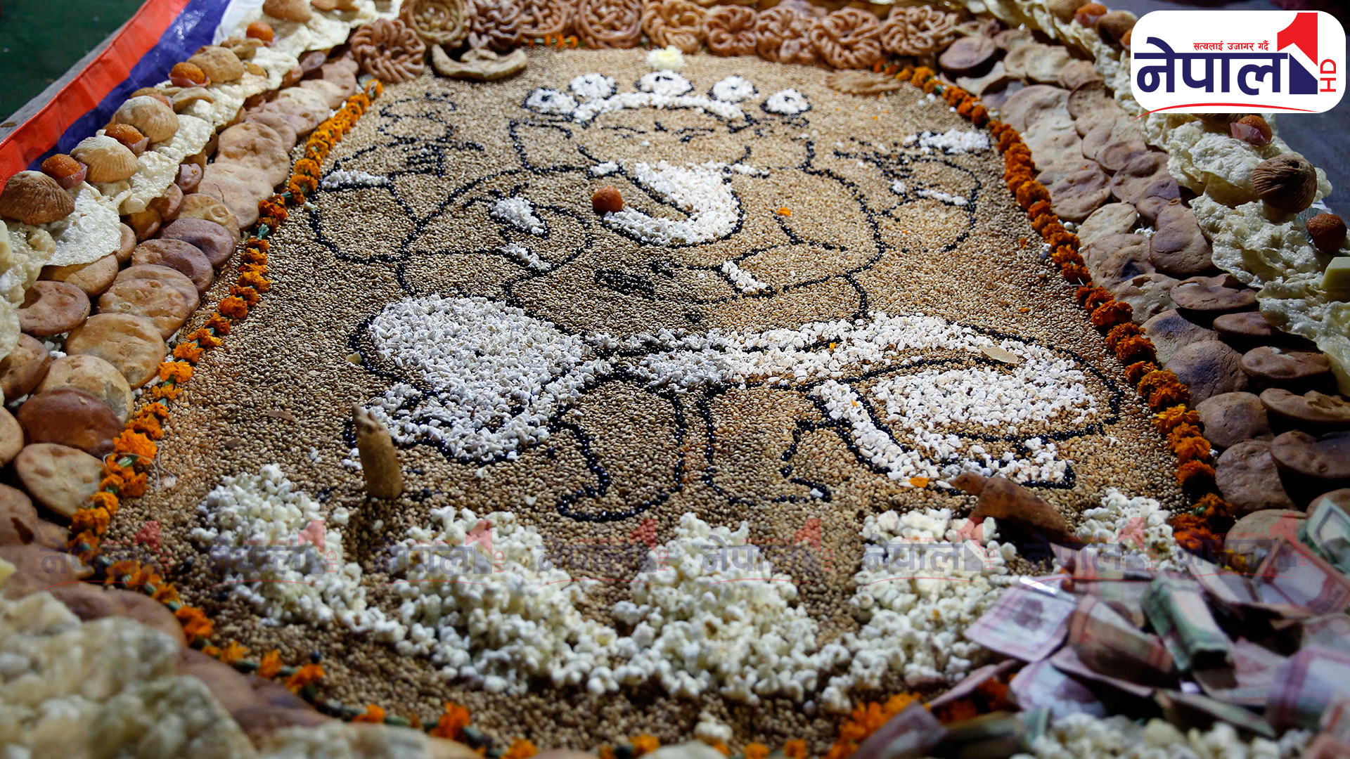 भक्तपुरका नेवार समुदायले मनाए ‘सकिमना पुन्ही’ (फोटो फिचर)