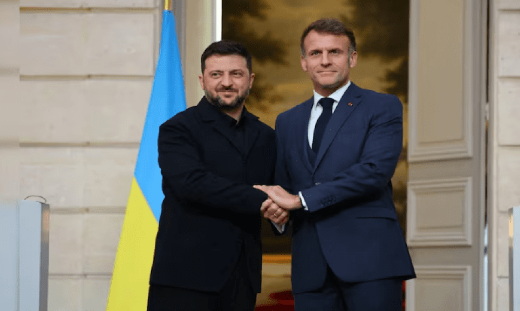 पेरिसमा सोमबार जेलेन्स्की–म्याक्रोन भेट हुने