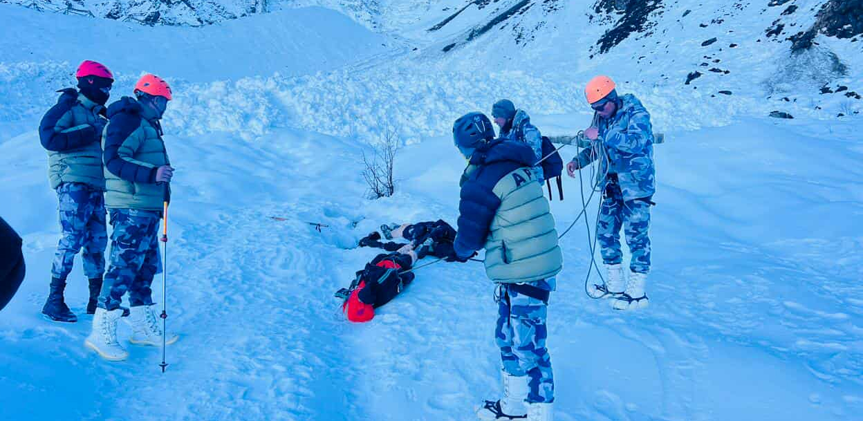 २० दिनदेखि मनाङमा बेपत्ता बाबु–छोरी मृत भेटिए