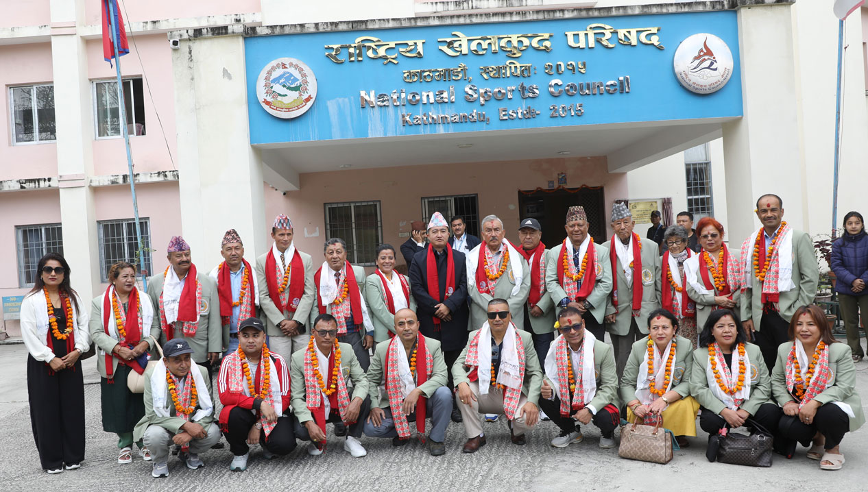 एथलेटिक्स टोली भारत प्रस्थान