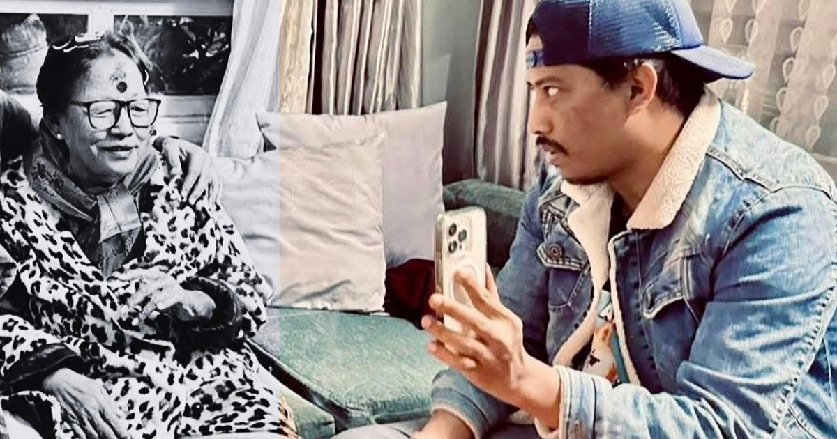 कलाकार निश्चल बस्नेतलाई मातृशोक