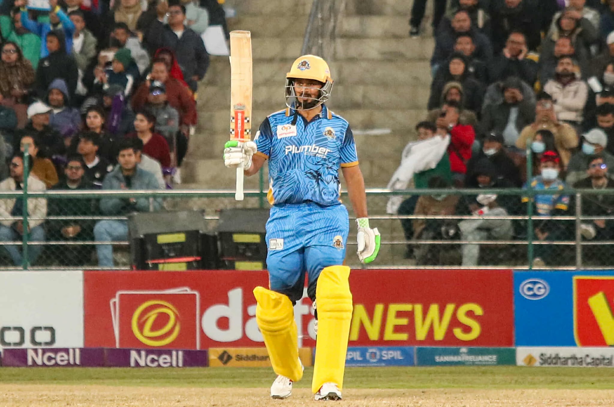 कर्णालीले विराटनगरलाई दियो १६१ रनको लक्ष्य