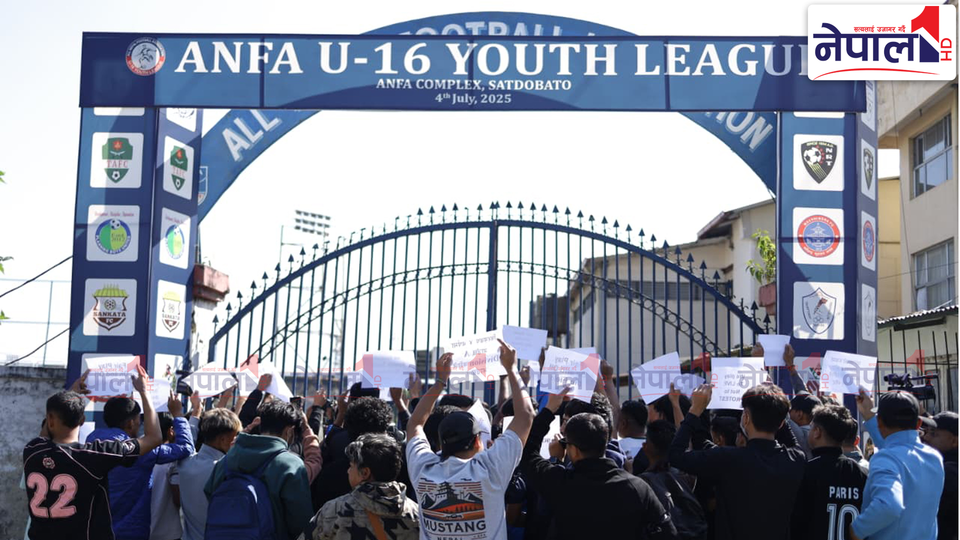 खेलाडीको प्रदर्शन : वाक्क लाग्दो एन्फा, दिक्क लाग्दो नेपाली फुटबल {तस्वीरहरू}