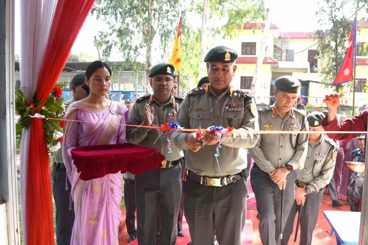 सशस्त्र प्रहरी अस्पतालमा नर्सिङ अध्ययन सुरु ,महानिरीक्षक राजु अर्यालद्धारा उद्घाटन