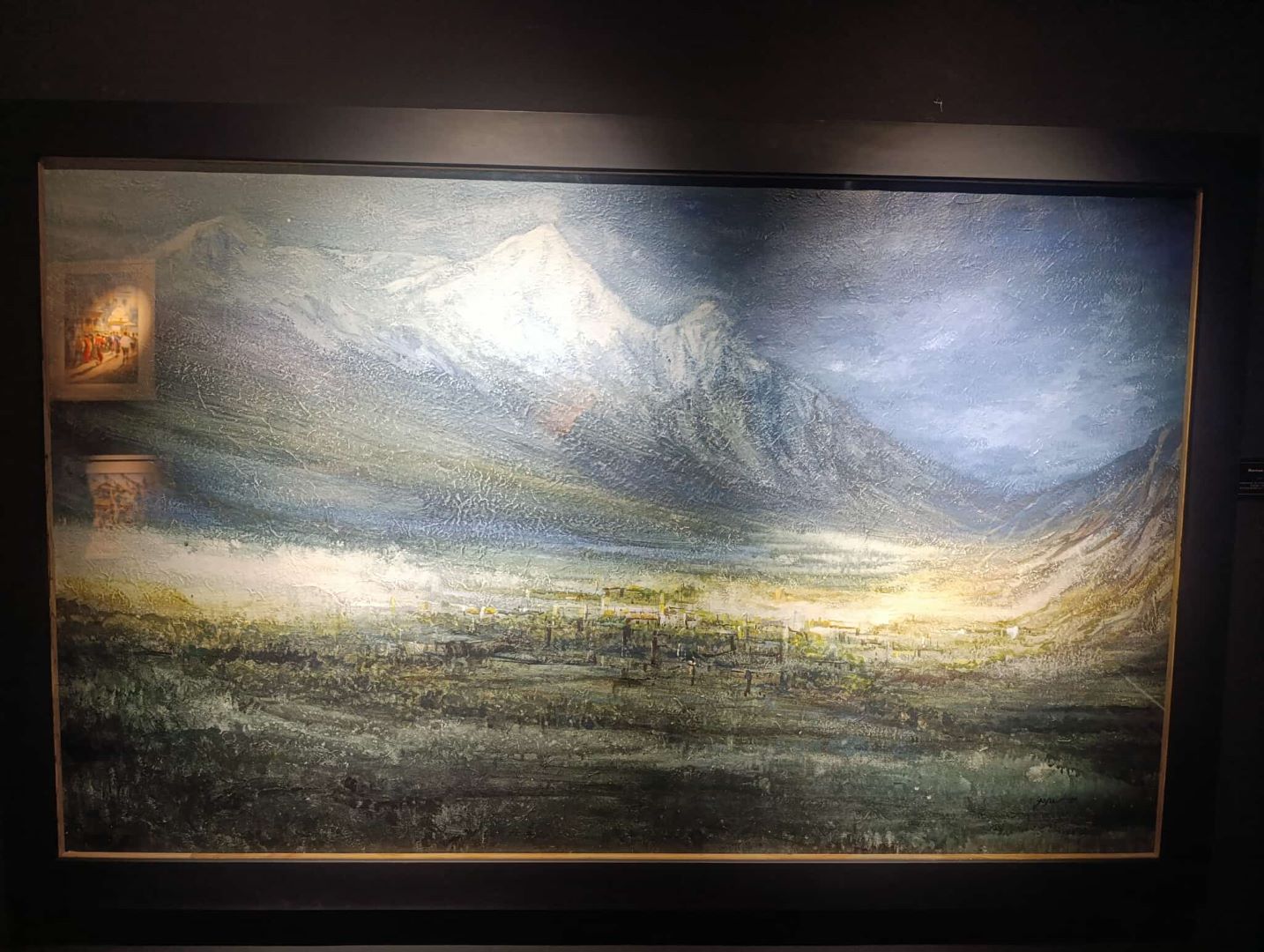 दरबारमार्गमा जलरङ माध्यममा नौलो प्रयोग