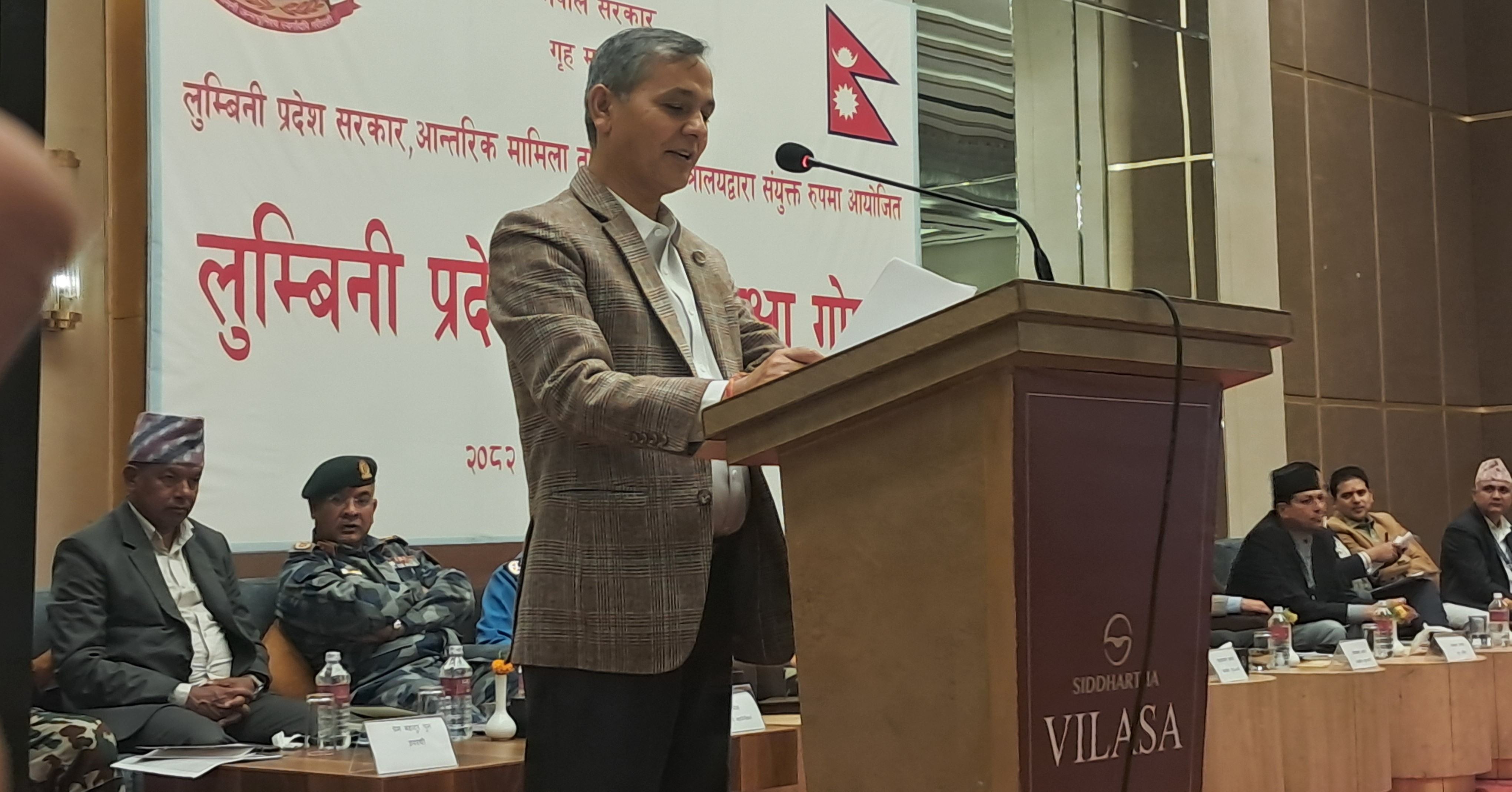 निर्वाचित सरकारलाई सत्ता हस्तान्तरण गर्न आतुर छौं : गृहमन्त्री अर्याल