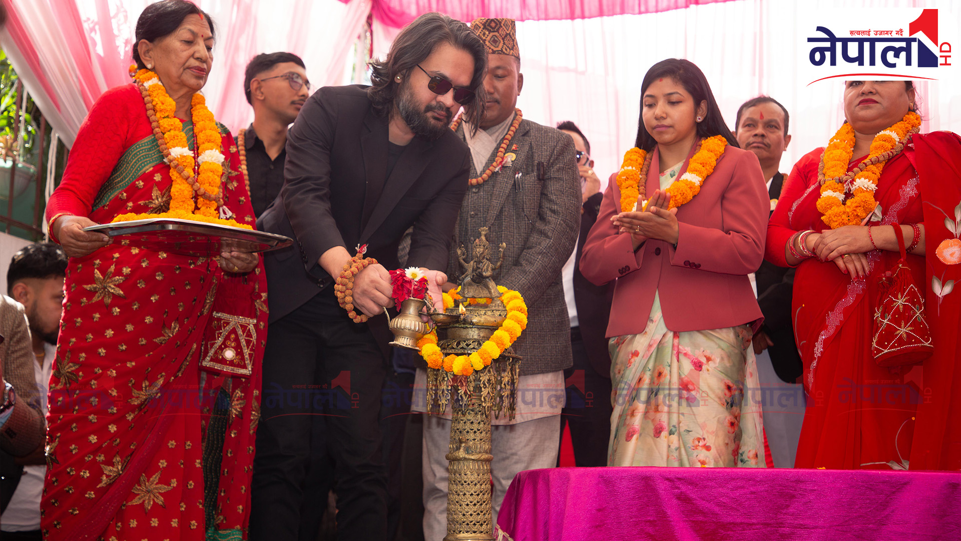 मेयर बालेनले गरे ऐतिहासिक ब्रह्मा मन्दिरको समुदघाटन {तस्वीरहरु}