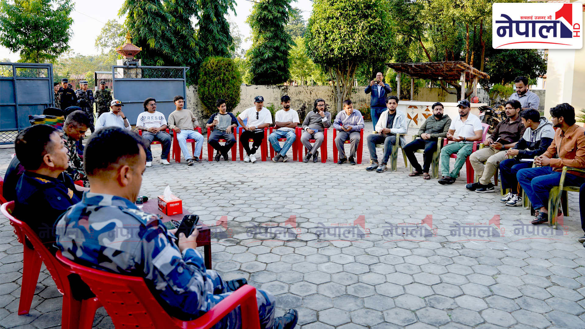 तनावग्रस्त बारामा जिल्ला सुरक्षा समिति र जेनजी समूहबीच वार्ता (तस्वीरहरु)