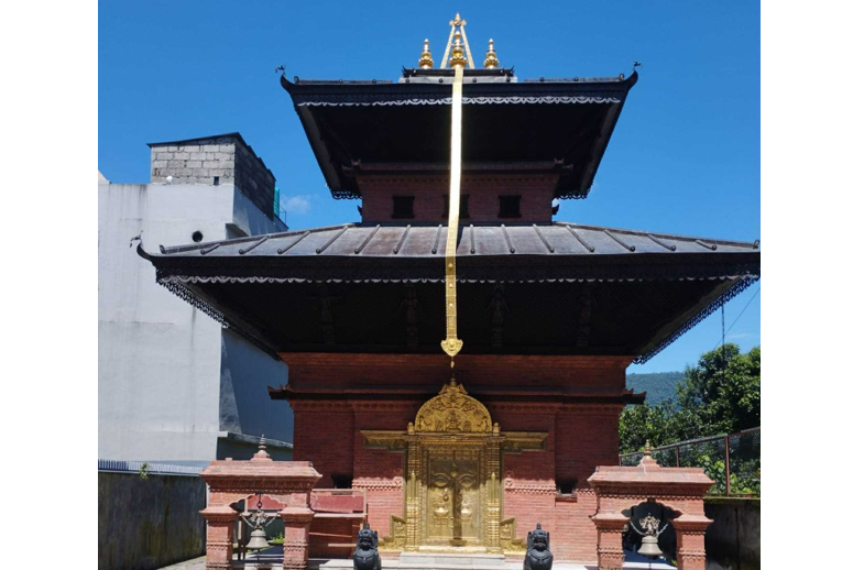 एक करोड ७० लाख लागतमा पोखरामा बन्यो भैरव मन्दिर