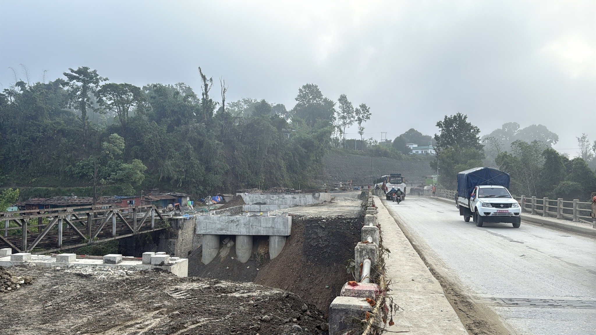 पोखरा–मुग्लिन सडक विस्तार : विजयपुर पुलको प्रगति ७० प्रतिशत, सेतीको ५३