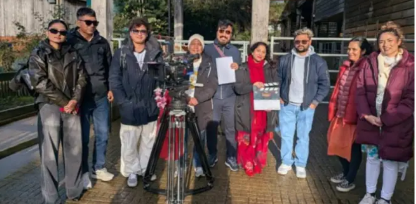 लण्डनबाट सुरु भयो सलोनको ‘बिक्रम’को छायाकंन