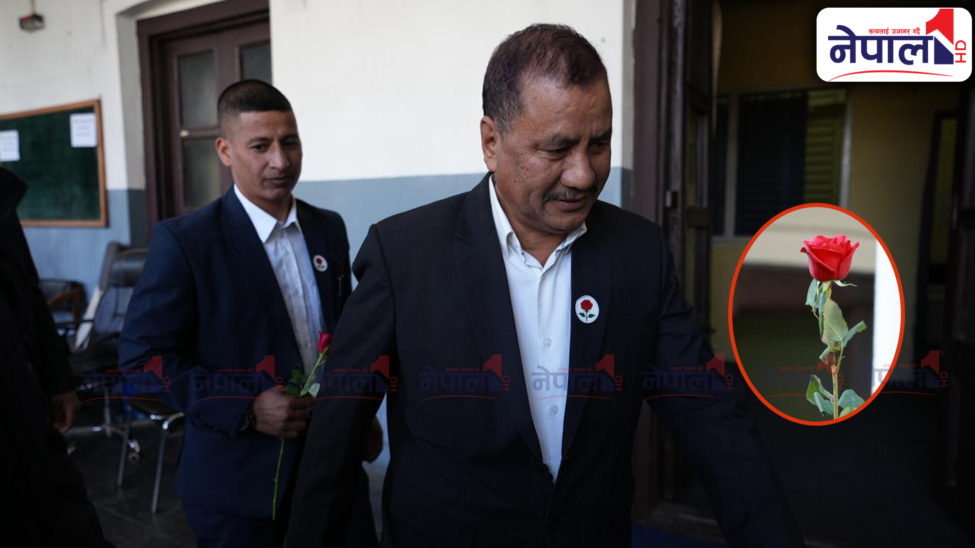 रातो गुलाफको फूल चिन्ह लिएर चुनावमा जाँदै विप्लवको पार्टी (तस्बिरहरु)